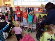 Převlékáme se v šatně